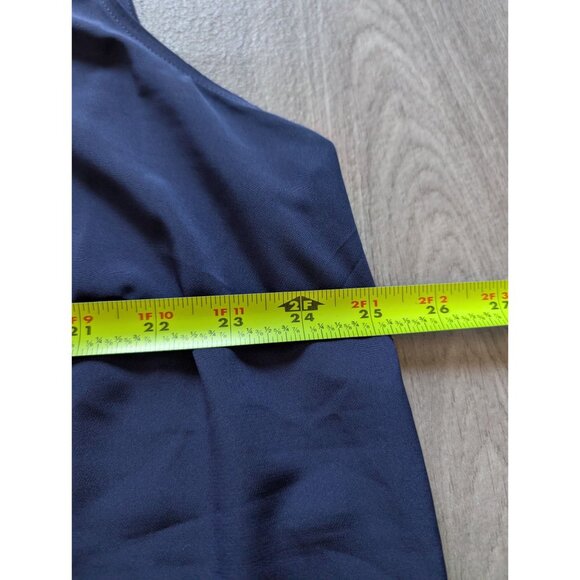 Notations Womens Plus Size 2X Sleeveless Navy Blue Blouse Top - Picture 7 of 7